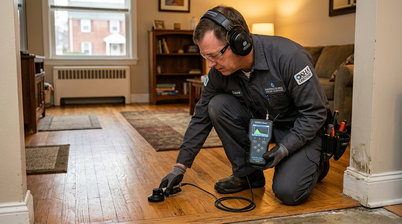Leak Detection in Harrisburg, PA